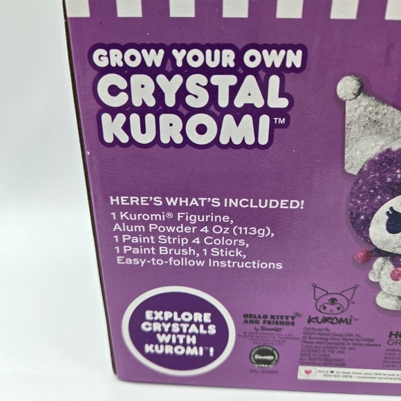 Sanrio Kuromi Grow Your Own Crystal Kit - Picture 8 of 10